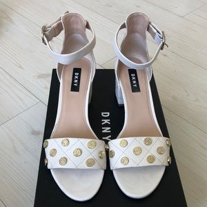 DKNY ankle strap sandals